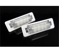 HUVNEXA 2x LED Luce Targa Bianco Canbus, for MB W210 Classe E 1995-02 W202 Classe C 1997-00 Luce targa auto