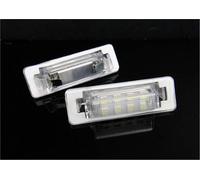 HUVNEXA 2x LED Luce Targa Bianco Canbus, for MB W210 Classe E 1995-02 W202 Classe C 1997-00 Luce targa auto