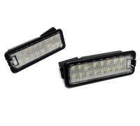 HUVNEXA 2x LED Luce Targa Posteriore Bianca, for Altea XL Exeo Ibiza IV V Leon II III Toledo IV, for Superb II Luce targa auto