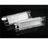 HUVNEXA 2x Luce Targa a LED Bianca Canbus, for 500L 600 Brava Bravo Croma Doblo Grande Punto Linea Punto Evo Multipla Marea Tipo Renegade Luce targa auto