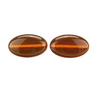 HUVNEXA 2X luci di Posizione Laterali dinamiche, indicatori di direzione, ripetitori Laterali, for Subaru, Impreza WRX STI Liberty Fores 2002-2007 Indicatore di direzione(Normal-Yellow)