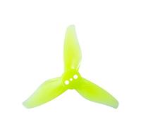 HUVNEXA 4 paia 2X2.3X3 3 pale stuzzicadenti elica RC FPV Racing Freestyle 2 pollici droni 1 mm .5 Elica per droni(4Pairs 1mm Yellow)