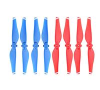 HUVNEXA 4 paia di eliche a sgancio rapido, pale 5332, eliche, pezzi di ricambio durevoli, accessori di ricambio, ala, for DJI, for drone Mavic Air 5332S Elica per droni(Blue Red)