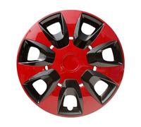 HUVNEXA 4 pezzi coprimozzo for auto cerchi da 12 pollici in ferro for, for Toyota, for accessori for Coprimozzo per ruota auto(Red 1PC)