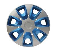 HUVNEXA 4 pezzi coprimozzo for auto cerchi da 12 pollici in ferro for, for Toyota, for accessori for Coprimozzo per ruota auto(Blue 1PC)