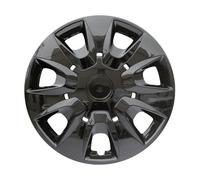 HUVNEXA 4 pezzi coprimozzo for auto cerchi da 12 pollici in ferro for, for Toyota, for accessori for Coprimozzo per ruota auto(Black 4PC)