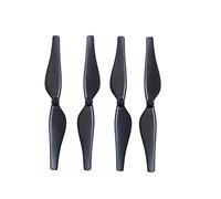 HUVNEXA 4 pezzi di eliche telecomandate giocattolo parti eliche colorate lame accessori parti, for DJI, Tello Drone Elica per droni(Schwarz)
