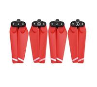 HUVNEXA 4 pezzi Elica a sgancio rapido 4730F Elica pieghevole Eliche di ricambio for drone Lama di ricambio Parti di ricambio Ventole alari Accessori SPARK Elica per droni(4pcs red)