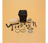 HUVNEXA 40MM 42.5MM Nikasil Cilindro Pistone Anelli Cuscinetto Candela, for STIHL, 025 MS250 023 MS230 Motosega Revisione Set Ricambi Cilindro per tosaerba(MS230 40MM)