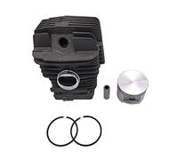 HUVNEXA 46mm 47mm 49mm Big Bore Cilindro Pistone Pin Ring Kit Parti di motoseghe a benzina, for STIHL, MS390 039 MS290 029 MS310 1127 020 1216 Pistone del cilindro della motosega(MS390 49MM)