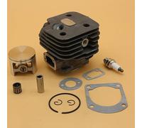 HUVNEXA 48MM 50MM 52MM Cilindro Pistone, for Husqvarna, 61 268 272 272K 272XP Motosega Motore Parti Motore 503758172 Cilindro per tosaerba(HUS61 48MM)