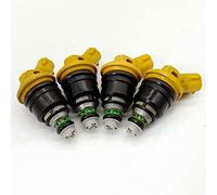 HUVNEXA 4x Iniettore di carburante 800cc Auto Motore A Benzina Ugello di Iniezione Lato di Alimentazione Iniettore Valvola JECS, for Subaru, Sti WRX GC8 2.5L 16600-AA170 Iniettore di carburante