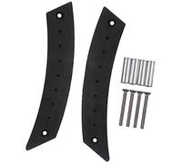 HUVNEXA Accessori per maniglie interne per porte auto, per Vw, per Beetle 1998-2010 di ricambio per copertura protettiva copertura del telaio della maniglia della portiera dell'auto(Schwarz)