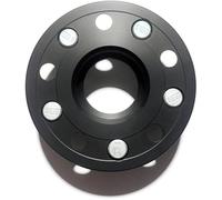HUVNEXA Adattatore distanziale ruota Adattatori per ruote 2 pezzi e allargare Pcd 5X150 Cb 110 prigionieri M14x1,5, per TOYOTA, per Sequoia, per Tundra, per Land Cruiser(BLACK 25mm)
