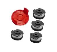 HUVNEXA Bobina di Filo for decespugliatore, per Einhell GE-CT 18/28 Li e | GE-CT 18/28 Li TC, 1,6 mm 4,9 m TLE-03 Bobina di filo for decespugliatore in nylon (4 bobine + 1 copertura)