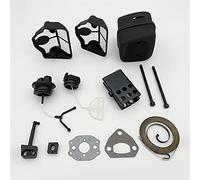 HUVNEXA Bullone filtro aria tappo carburante starter puleggia avviamento motosega pezzi di ricambio, for Husqvarna, for 137 142 137LE 142LE Filtro aria per motosega