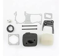 HUVNEXA Bulloni della staffa Kit guarnizioni filtro aria Parti for motoseghe a benzina, for Husqvarna, for 351 353 350 340 345 346 XP 503862703 Filtro aria per motosega