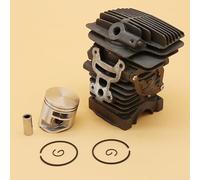HUVNEXA Cilindro Pistone Alesaggio 38MM, for STIHL, MS171 MS181 MS181C Motosega Motore Ricambio 1139 020 1201 Cilindro per tosaerba