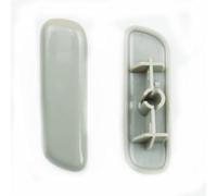 HUVNEXA Coppia Paraurti Faro Copertura Ugello Spruzzo Acqua Faro Lavafari Tappo Ugello, for Pajero V97 V93, for Montero 2007-2010 Coperchio del cappuccio dell'ugello di spruzzatura