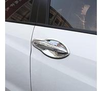 HUVNEXA Copri maniglia esterna per portiera auto, per Hrv, per Vezel, 2014-2018 Abs Chrome Protector Trim Adesivo Accessori ciotola anteriore Autoadesivo per maniglia