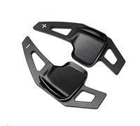 HUVNEXA Estensione del cambio al volante con leva del cambio, for BMW, Serie 3 5 F30 F32 F10 F20 F22 F15 F16 X1 X3 X4 X5 Alluminio Leva del cambio(Schwarz)
