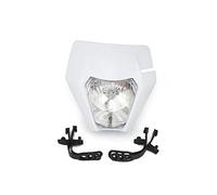 HUVNEXA Faro anteriore for moto Faro anteriore EXC XCF SX SXF XC XCF SMR CR YZF Supermoto 125 150 250 350 450 530 Spia luminosa per motocicletta(White headlight)