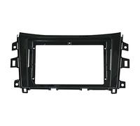 HUVNEXA Fascia for Auto da 9 Pollici, for Nissan, NAVARA 2017-2018 Fasce di Ricambio 2Din Car Dvd Frame Plate Panel Kit di Installazione for Montaggio su cruscotto Fascia Stereo per Auto(Only Frame)