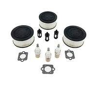 HUVNEXA Filtro aria Candela Filtro carburante Accessori Set Parti motosega, for MS251 MS261 MS271 MS291 MS311 MS381 MS391 Filtro aria per motosega