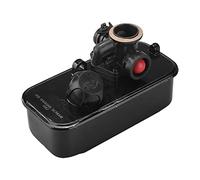 HUVNEXA for Briggs Stratton, serbatoio del carburante e carburatore Serbatoio Carburatore tosaerba 498809 498809A 494406 Kit carburatore a 2 tempi