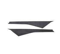 HUVNEXA For Corvette, for C7 2014-2019 Rivestimento della copertura del montante A del parabrezza anteriore dell'auto in fibra di carbonio morbida, parti del rivestimento della copertura della modanat