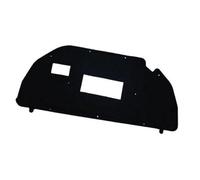 HUVNEXA For Mazda, 3 Sedan 2006 2007 2008 2009 2010 2011 2012 2013 Isolamento acustico cofano auto foderato in cotone Tappetino scudo termico vano motore(BLACK Aluminum Foil)