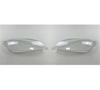 HUVNEXA, for VOLVO, V40 2013-2016 Coprifaro anteriore Coprifaro trasparente Lente Paralume per lampada a conchiglia(BLACK 2PCS left and right)