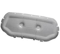 HUVNEXA For VW, for Jetta, VS7, for , 2020 2021 2022 2023 Copri cofano motore auto Isolamento termico e acustico Tappetino in cotone interni Tappetino scudo termico vano motore(BLACK Aluminum Foil 2)