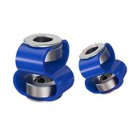 HUVNEXA Giunto encoder flessibile in lega di alluminio con contropressione a doppio anello, diametro 27 mm, lunghezza 30 mm Giunti a molla(5mmx9mm)