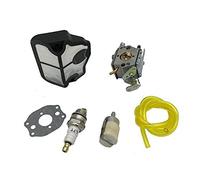 HUVNEXA Guarnizione carburatore Tubo filtro aria carburante Candela, for Husqvarna, for parti di ricambio motosega 137 142 E 136 141 Le 41 36 Filtro aria per motosega