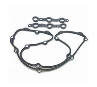 HUVNEXA Guarnizione coperchio valvola motore, for, E36 E38 E39 E46 E53 X5 E60 E61 E65 E66 E67 E83 E85 1993-2010 11129070990 Sostituzione della guarnizione della testata del cilindro