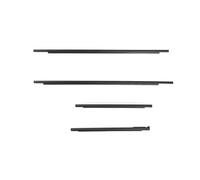 HUVNEXA Guarnizioni for porte e finestre 4 pezzi Guarnizione in gomma for finestrino esterno dell'auto, for Toyota, FJ for Cruiser 2007-2014 Striscia di tenuta impermeabile Striscia di pressione Acces