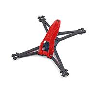 HUVNEXA IFlight TurboBee 136RS V2 136mm Micro FPV Racing Frame con Braccio da 3mm Compatibile HQProp T3 * 2 eliche FPV Racing Drone Kit Kit Sostituzione carburatore(Frame W Red Canopy)
