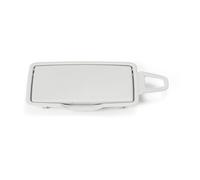 HUVNEXA Interni auto Parasole anteriore Visiera for trucco Copertura specchio cosmetico, for Mercedes-Benz, W447 W448 Classe V Vito V260 2016-2021 Specchietto di cortesia parasole per auto(Light Grey