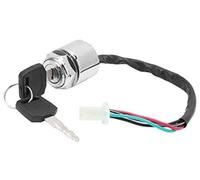 HUVNEXA Interruttore di accensione universale, set di interruttori di accensione for motociclette elettriche con 2 chiavi di ricambio, for ATV, for MINI, moto da cross Blocco dell'interruttore di acce