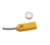 HUVNEXA Interruttore di prossimità magnetico quadrato normalmente aperto NPN sensore Hall magnete a induzione PNP remoto non polare micro sensore Sensore fotoelettrico ottico(Npn No)
