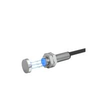 HUVNEXA Interruttore sensore di prossimità magnetico ad effetto Hall Njk5001 Serie M8 Distanza di rilevamento 10 mm Dc10-30 V NPN PNP Polo N o S Sensore fotoelettrico ottico(Dc 3-wires Npn No)