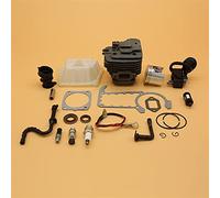 HUVNEXA Kit candela di accensione bobina pistone cilindro 47MM, for STIHL, MS361 Ricambi for motosega da giardino 1135 020 1202 Cilindro per tosaerba