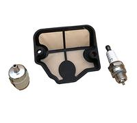 HUVNEXA Kit candela filtro aria filtro carburante, for Husqvarna, for parti motosega 36 41 136 137 141 142 530029908 530036582 Filtro aria per motosega