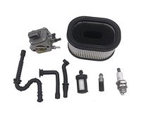 HUVNEXA Kit carburatore candela filtro olio olio combustibile aria, for parti motosega 044 461 046 MS440 MS460 Filtro aria per motosega