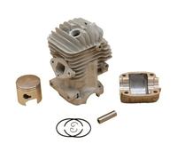 HUVNEXA Kit cilindro pistone 34mm 2500 25CC Parti di ricambio for motosega da giardino Cilindro per tosaerba