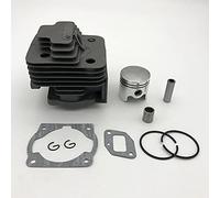 HUVNEXA Kit cilindro pistone 40MM 44MM Ricambi for decespugliatore revisionati 43CC 52CC 1E44F-5 44F-5 44-5 BG520 CG520 CG430 1E40F-5 40-5 Cilindro per tosaerba(44-5 44mm)