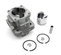 HUVNEXA Kit cilindro pistone 42MM Ricambi for tagliabordi da giardino KIORITZ, for Echo, CLS4605 CLS SRM-4605 SRM-4600 SRM-4610 RM460 465 Cilindro per tosaerba