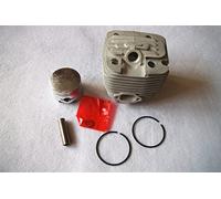 HUVNEXA Kit cilindro pistone 47,5 mm 48 mm, for Zenoah, motosega G621 G621AVS G620 G620PU 62CC gruppo clip perno anello pistone motosega Cilindro per tosaerba(BORE DIA. 47.5mm)