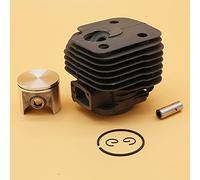 HUVNEXA Kit cilindro pistone 50MM 52MM, for Husqvarna, 268 272 Motosega Motore Parti Motore Cilindro per tosaerba(HUS272 52MM)